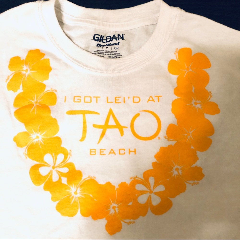 Free I got LEI'D at TAO beach club shirt 🔥🔥👯‍♀️